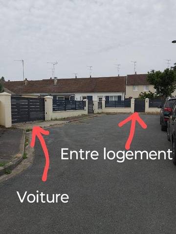Gîte pour 2 personnes, avec terrasse, animaux acceptés à Boran-sur-Oise