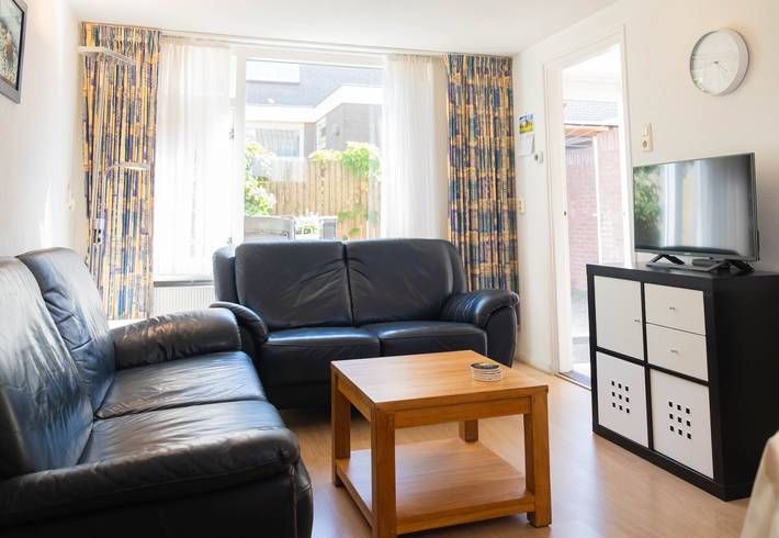 Strandhaus für 3 Personen, mit Terrasse und Balkon/Terrasse in Egmond aan Zee