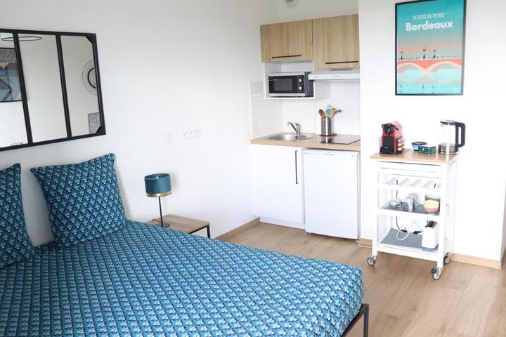 Gîte pour 2 personnes, avec balcon et vue à Cenon - 3