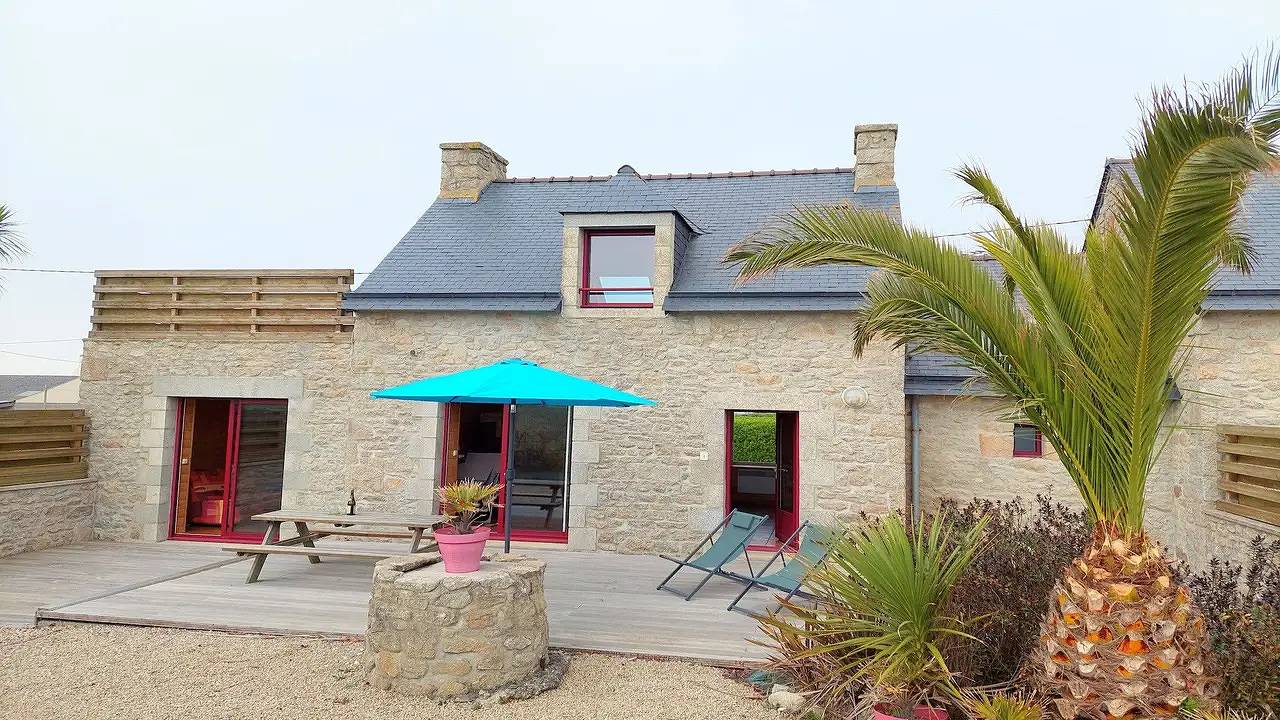 Maison de vacances pour 6 personnes avec terrasse in Cléder, Ceinture Dorée