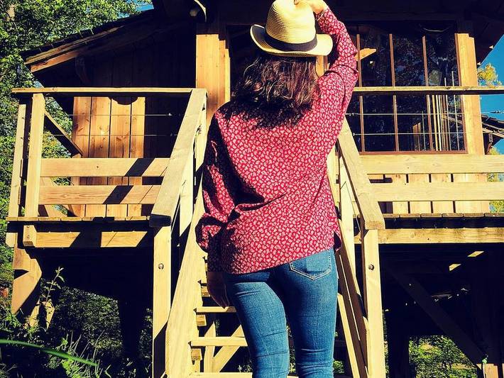 Camping pour 6 personnes, avec sauna et vue sur le lac dans le Gers - 4
