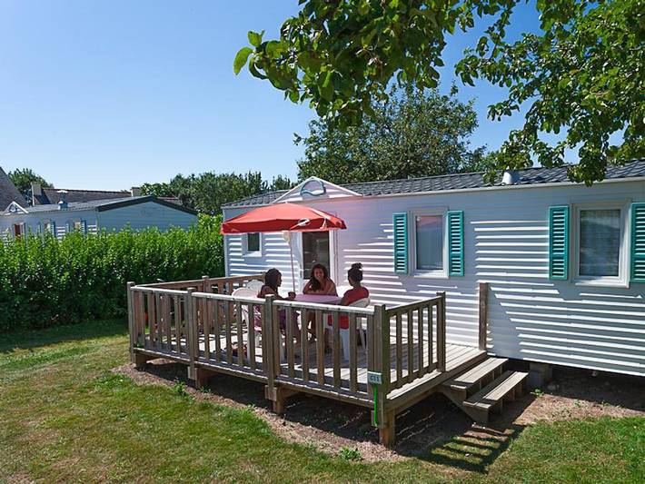 Camping für 6 Personen, mit Kinderpool und Sauna in Bénodet - 2