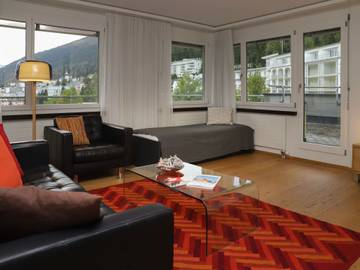 Ferienwohnung für 4 Personen, mit Garten in Davos