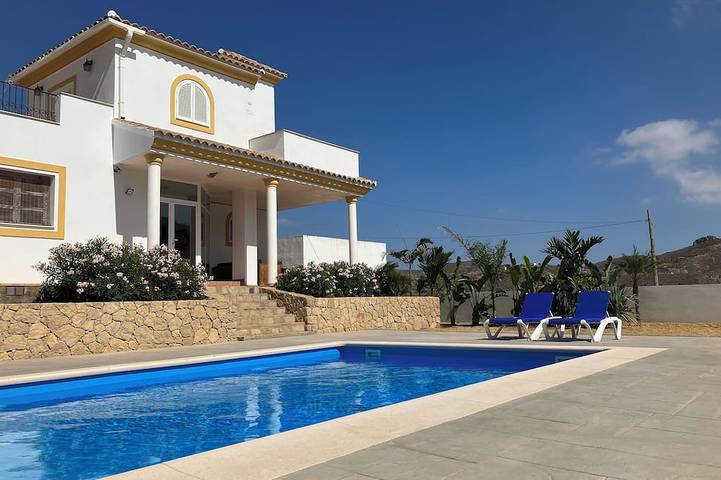 Casa de las Balsas con piscina privada en un pueblo cerca Gabo de Gata in Sorbas, Costa de Almería