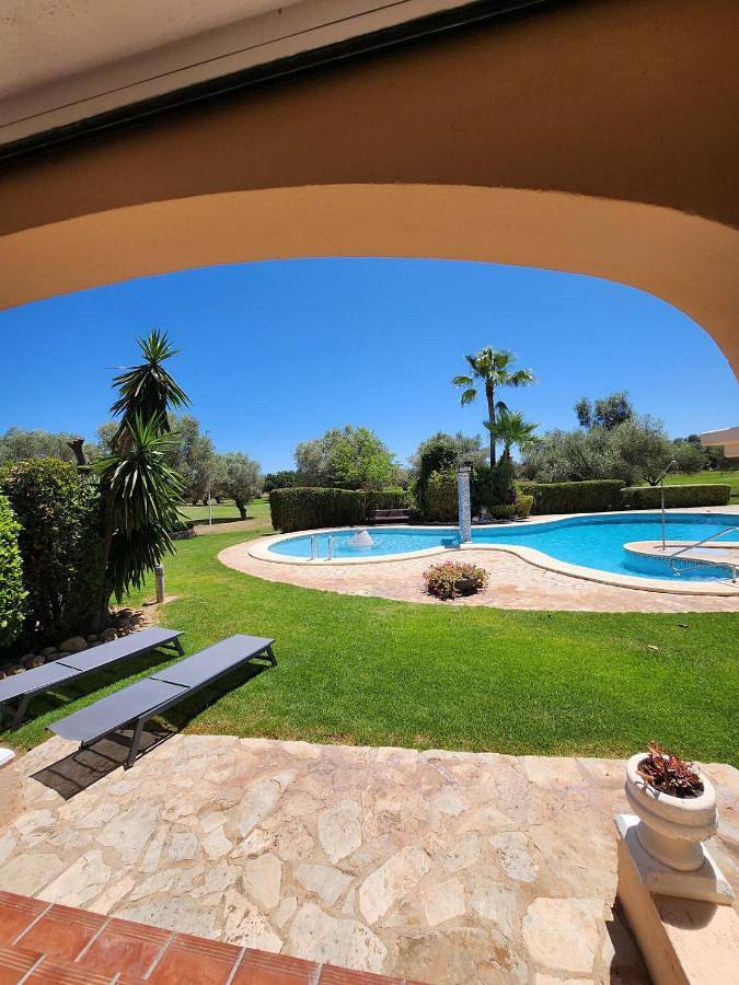 Casa rural para 4 personas, con jardín además de piscina y vistas en San Jorge
