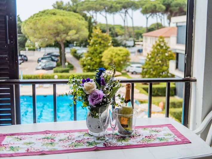 Ferienwohnung für 4 Personen, mit Kinderpool und Garten sowie Balkon in Marina di Bibbona - 4