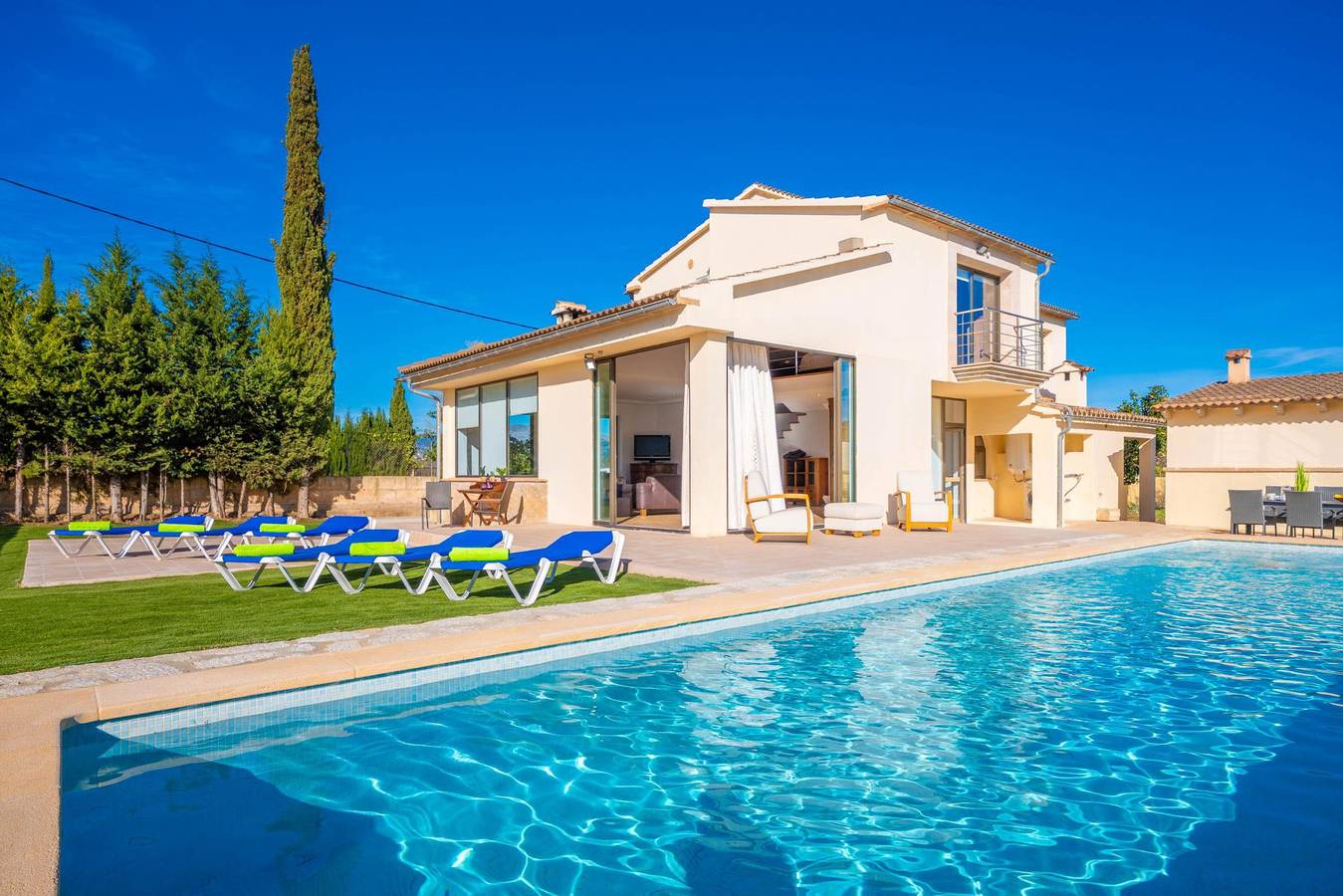 Can Lluent – Gemütliches Haus mit privatem Pool und kostenloses Wlan in Inca, Mallorca Inselmitte