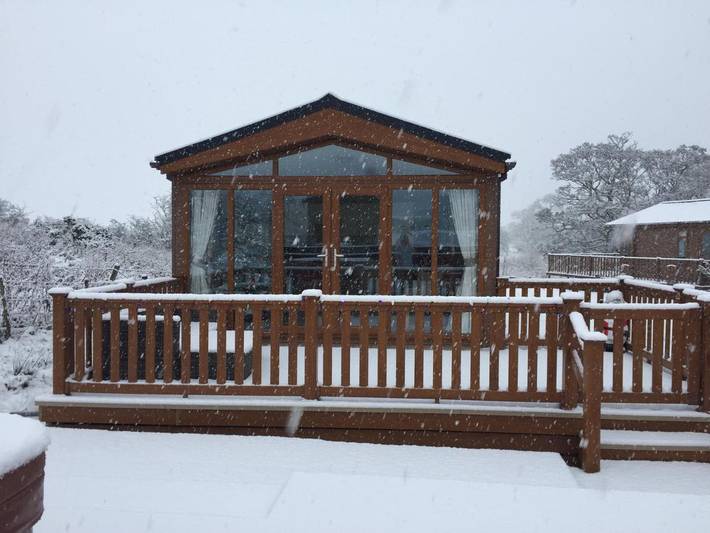 Camping for 6 people, with garden and hot tub in North East England