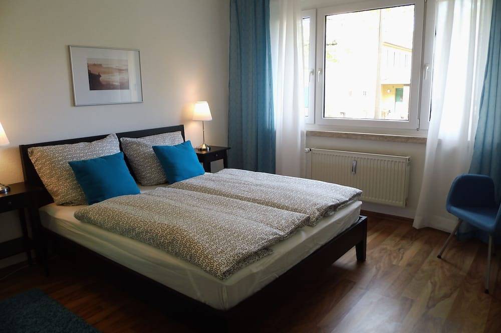 Geheel appartement, Leuk appartement met 2 slaapkamers op de begane grond, wifi in Alt-West, Leipzig