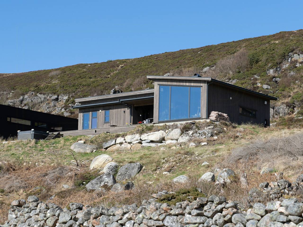Kysthytte med havutsikt på Lepsøya in Haram, Nordlige Fjord-Norge