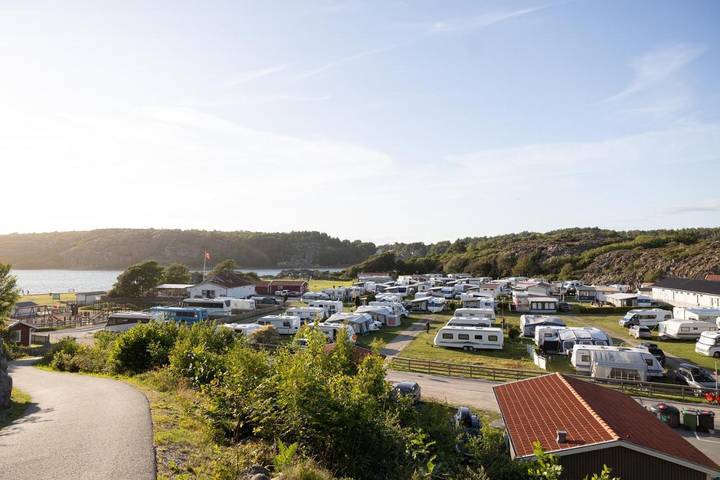 Camping for 6 personer, med Terrasse i Bohuslän