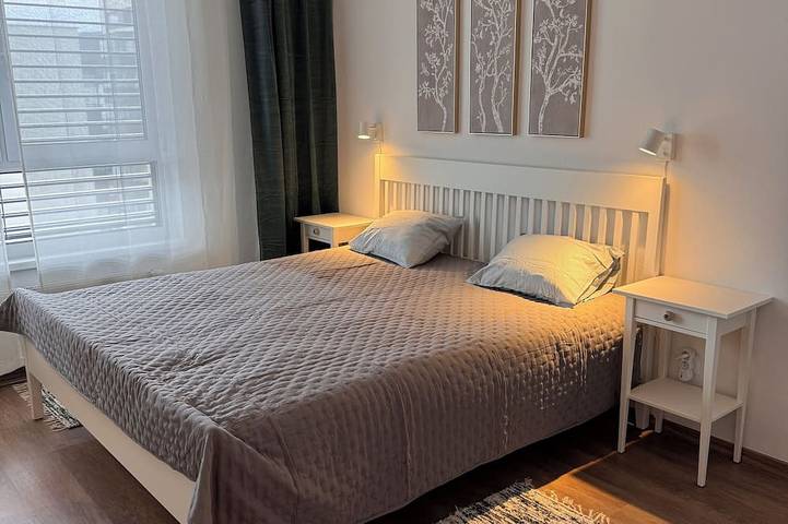 Ferienwohnung für 4 Personen, mit Balkon und Garten, mit Haustier in Bratislava