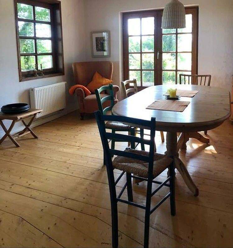 Landhaus Gintoft: Altes Melkerhaus mit Blick über die Ostsee bis nach Dänemark in Alleinlage mit gro in Steinbergkirche, Schleswig-Flensburg