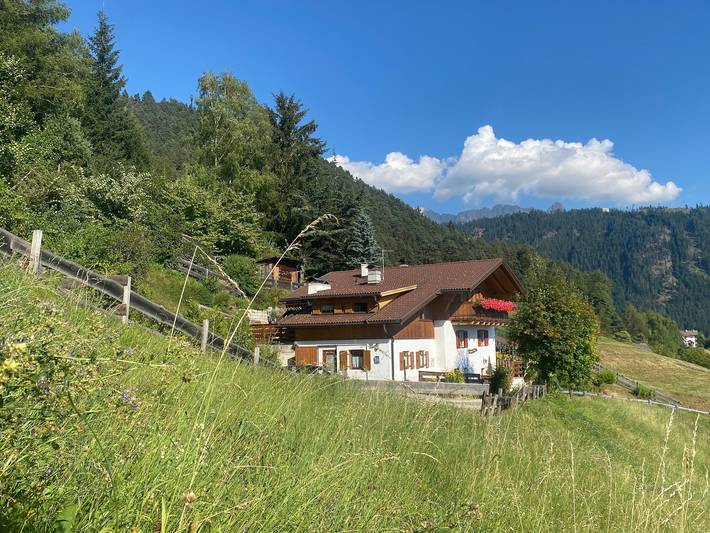 Apartamento inteiro, Apartamento 'Leitner Miniwohnung' com vista para a montanha, terraço privado e acesso Wi-Fi in Tires (Itália), Dolomiti Superski
