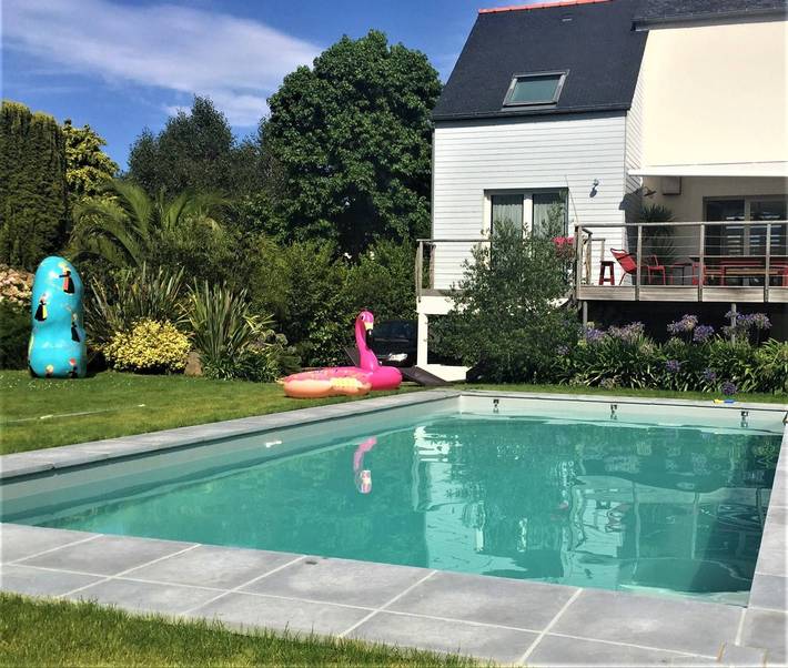 Ferienhaus für 8 Personen, mit Garten und Pool