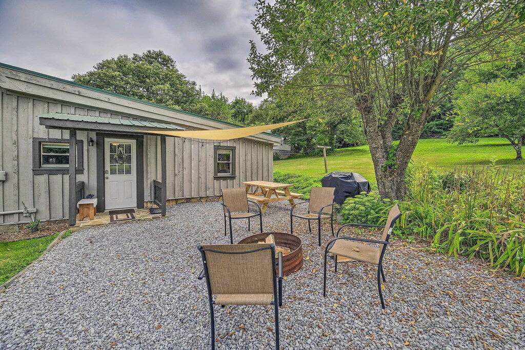 Damascus Cottage w/ Fire Pit - 1 Mi to Trails in Damascus, Washington County (VA)