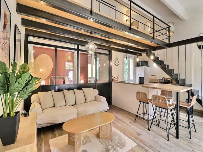 Gîte pour 2 personnes, avec terrasse et jacuzzi à Ventabren - 3