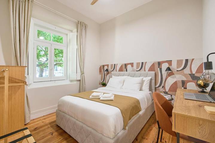 Apartamento de férias para 4 pessoas, com terraço em Carcavelos