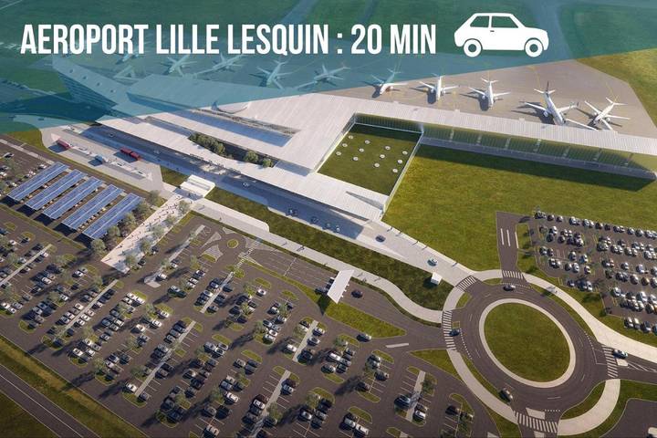 Gîte pour 2 personnes, avec terrasse, animaux acceptés à Carvin - 3