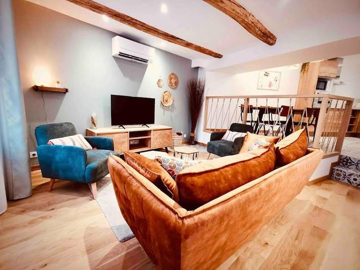 Location de vacances pour 6 personnes, avec terrasse à Saint-Bauzille-de-la-Sylve - 2