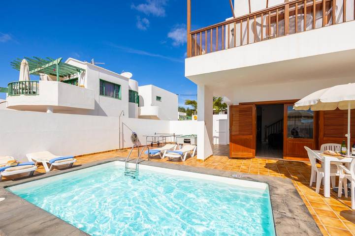 Villa pour 5 personnes, avec terrasse et vue sur l’océan à Puerto del Carmen - 2