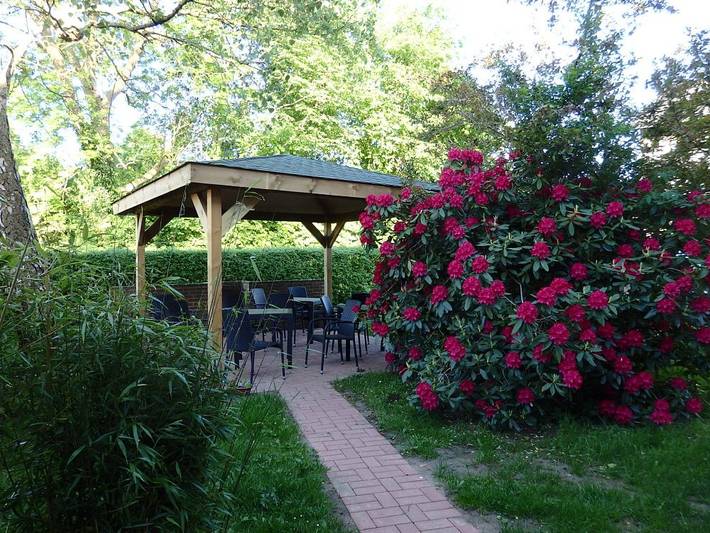 Ferienhaus für 3 Personen, mit Terrasse und Sauna sowie Garten in Süderstapel - 4