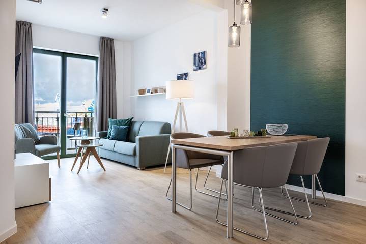 Ferienwohnung für 4 Personen, mit Balkon und Sauna in Wismar
