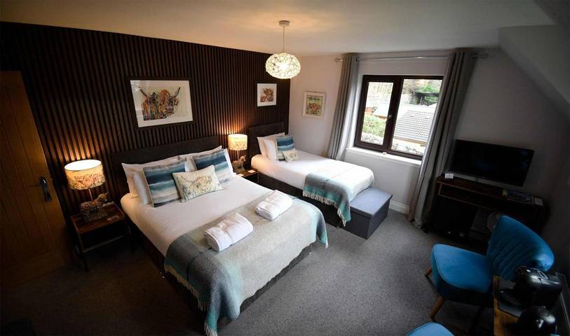 Maison d’hôte pour 4 personnes, avec vue et jardin à Portree - 2