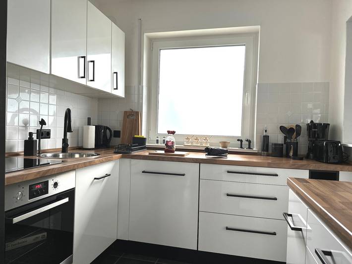 Apartamento entero, Apartamento 'Mid - Century' con terraza compartida, jardín compartido y Wi-Fi in Schloß Holte-Stukenbrock, Distrito de Gütersloh