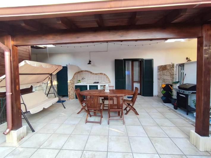 Appartamento per 8 persone, con piscina per bambini e giardino, con animali domestici in Porto Selvaggio