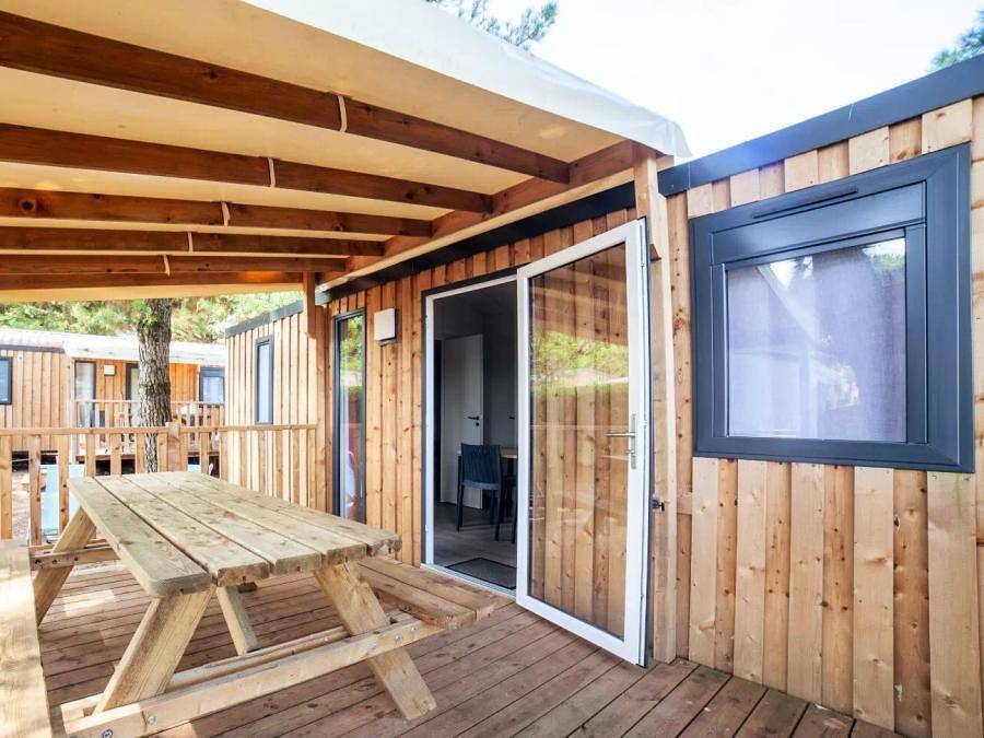 Camping Antioche - Stacaravan 6 personen - Eco 3 Kamers 4/6 Personen + Tv (4 volwassenen en 2 kinderen tot 18 jaar), in Le Bois-Plage-en-Ré, Ile de Re