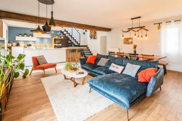 Location de vacances pour 11 personnes, avec terrasse dans Villiers-sur-Loir