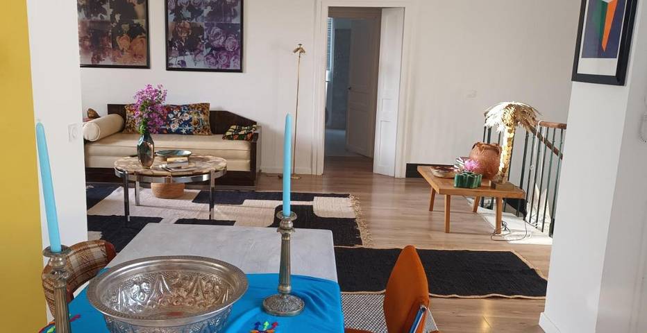 Appartement de vacances pour 4 personnes, avec terrasse et vue