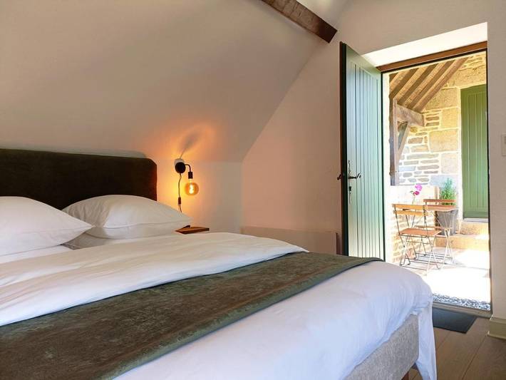 Maison d’hôte pour 3 personnes, avec jardin ainsi que balcon et vue à Antrain - 3