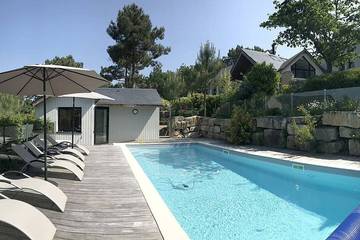 Chambre d’hôte pour 2 personnes, avec piscine et jardin à Baden (France)