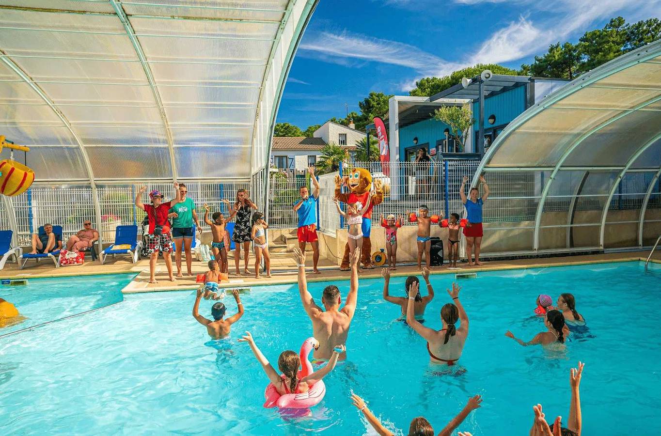 Camping - Piscine  - ccag0gd in L'Aiguillon-la-Presqu'île, Vendée