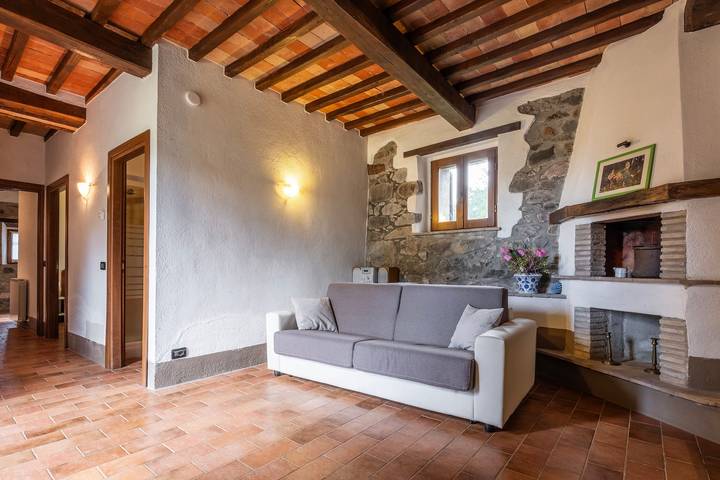 Agriturismo per 6 persone, con giardino, con animali domestici a Radicofani