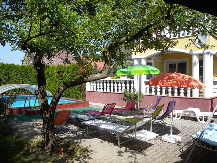 Ferienhaus für 8 Personen, mit Balkon und Garten am Balaton - 4