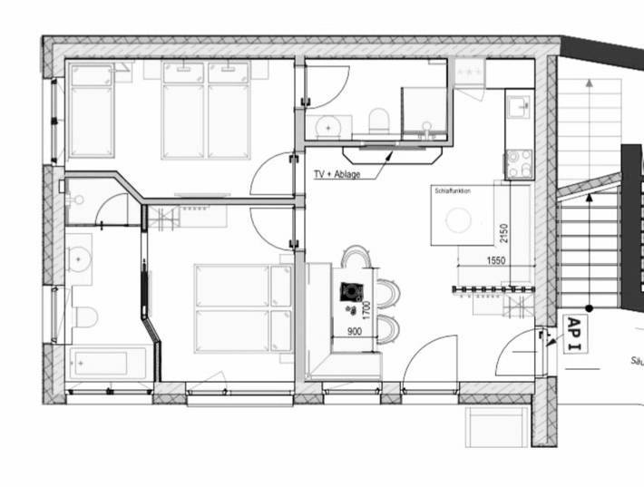 Ferienwohnung für 6 Personen, mit Garten, mit Haustier - 1