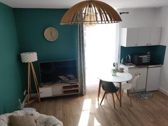 Appartement de vacances pour 2 personnes, avec jardin, animaux acceptés