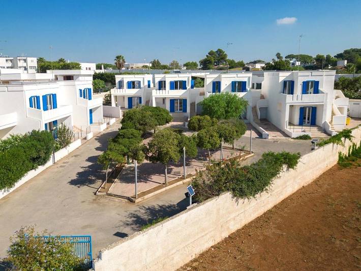 Apartahotel para 6 personas, con jardín en Apulia