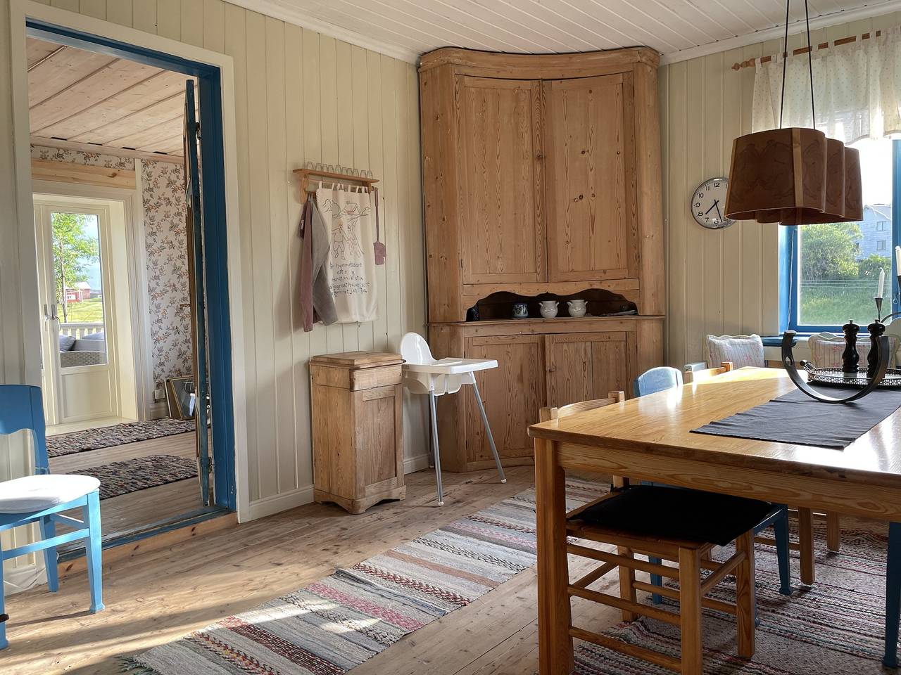 Charmantes Fachwerkhaus aus dem 19. Jahrhundert in der Gegend der Hohen Küste in Angermanland