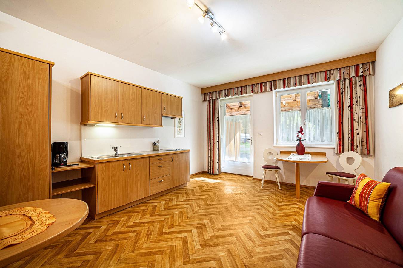 Ganze Wohnung, Ferienwohnung "Camping Passeier Ringelblume" mit Bergblick & Wlan in Saltaus, St. Martin in Passeier