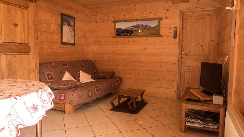 Gîte pour 4 personnes, avec terrasse, animaux acceptés à La Giettaz - 2