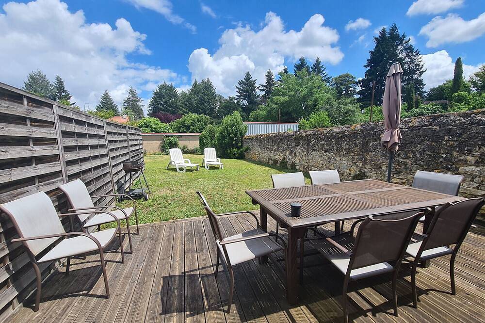 Gemütliches Haus mit Garten, ideal für Natur- und Angelliebhaber, in ruhiger Lage in Le Pont-Chrétien in Le Pont-Chrétien-Chabenet, Châteauroux und Umgebung