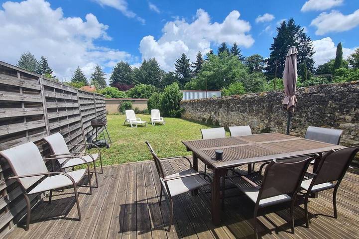 Gîte pour 4 personnes, avec jardin