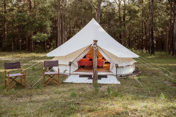 Camping für 2 Personen, mit Ausblick und Garten in New South Wales