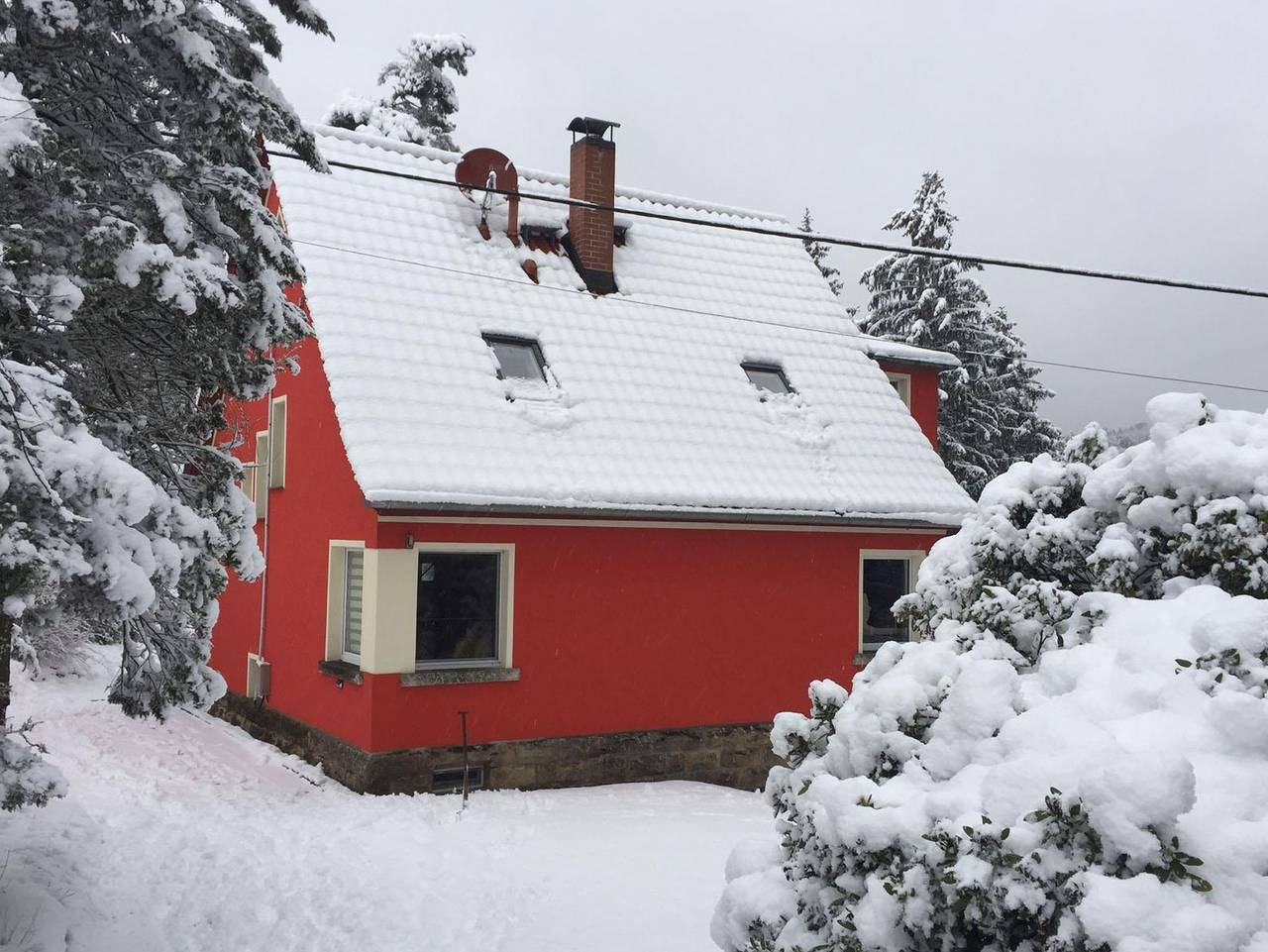 Waldhufenhaus in Reinhardtsdorf-Schöna, Elbsandsteingebirge