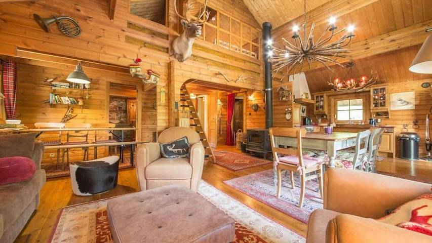 Chalet voor 9 personen, met terras en tuin in Durbuy