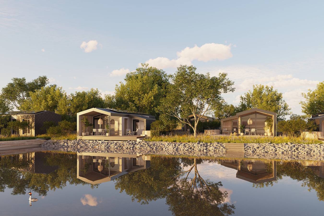Guesthouses Neuer Strand - Neusiedler See - Guesthouse Spa Double, ca. 41 qm, max. 4 Personen in Gemeinde Breitenbrunn am Neusiedler See, Leithaberg